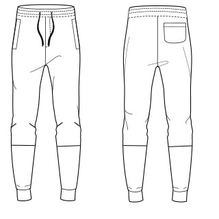 Moldes de confeccion para HOMBRES Pantalones